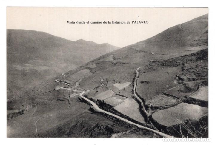 Cartoline: Vista desde Camino Estaci&oacute;n de Pajares