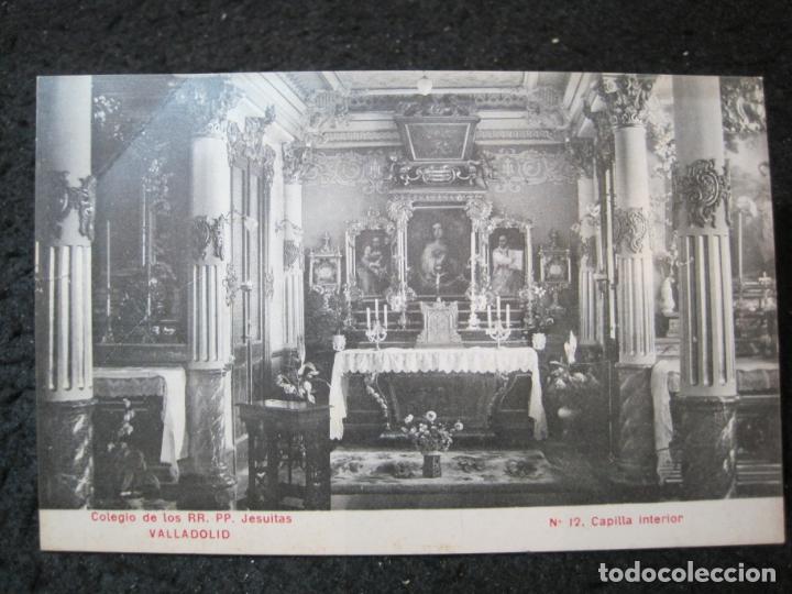 Postkarten: VALLADOLID-COLEGIO DE LOS JESUITAS-CAPILLA INTERIOR-POSTAL ANTIGUA-(94.285)