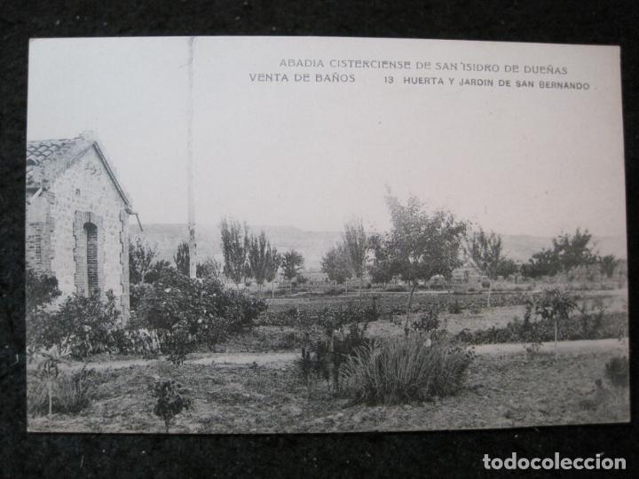 Postales: ABADIA CISTERCIENSE DE SAN ISIDRO DE DUE&Ntilde;AS-VENTA DE BA&Ntilde;OS-HUERTA Y JARDIN-POSTAL ANTIGUA-(94.418)