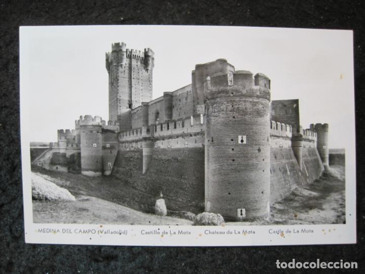 Postkarten: MEDINA DEL CAMPO-CASTILLO DE LA MOTA-FOTOGRAFICA-POSTAL ANTIGUA-(94.462)