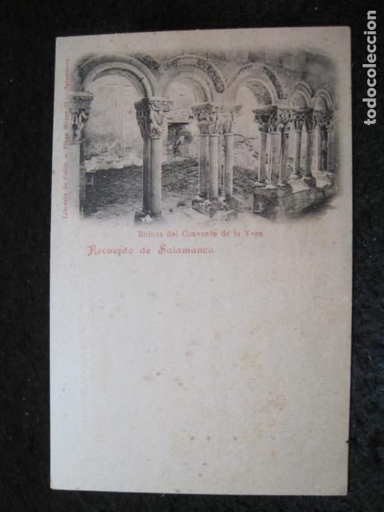 Cartoline: SALAMANCA-RUINAS DEL CONVENTO DE LA VEGA-REVERSO SIN DIVIDIR-POSTAL ANTIGUA-(94.559)