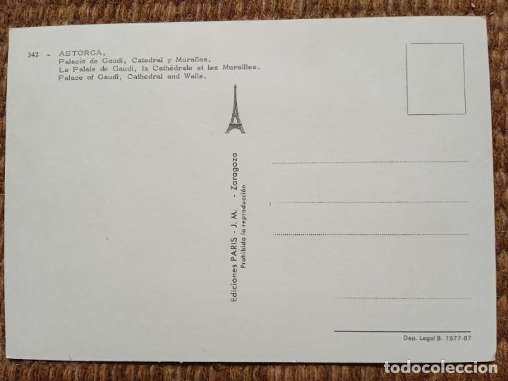 Postales: ASTORGA - LEON - EDICIONES PARIS - Foto 2