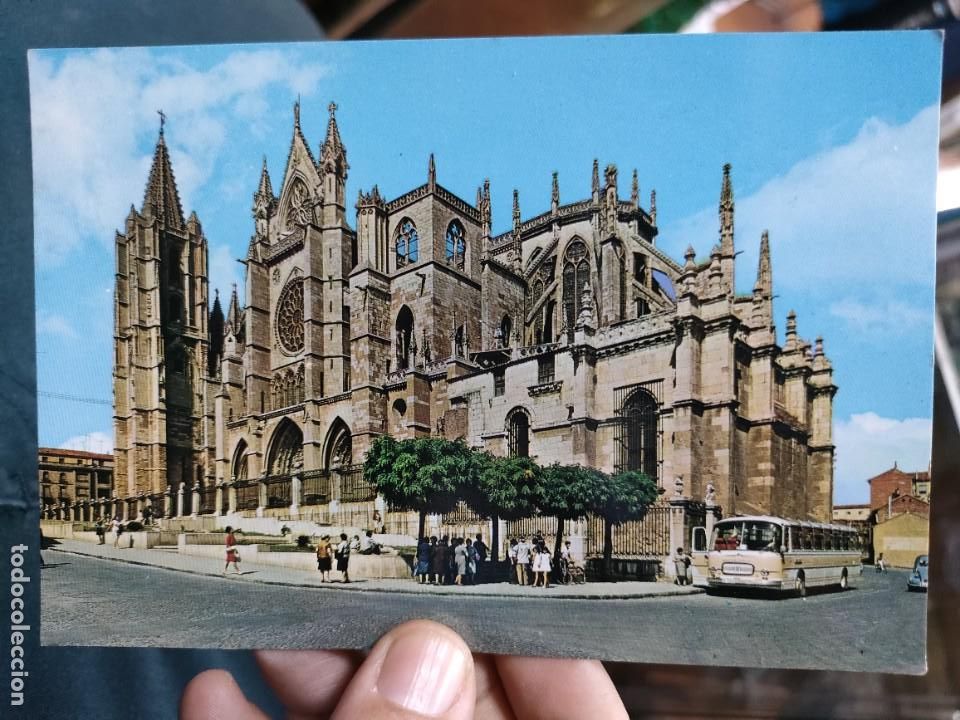 Postales: Postal LEON La Catedral N 63 GARC&Iacute;A GARRABELLA S/C