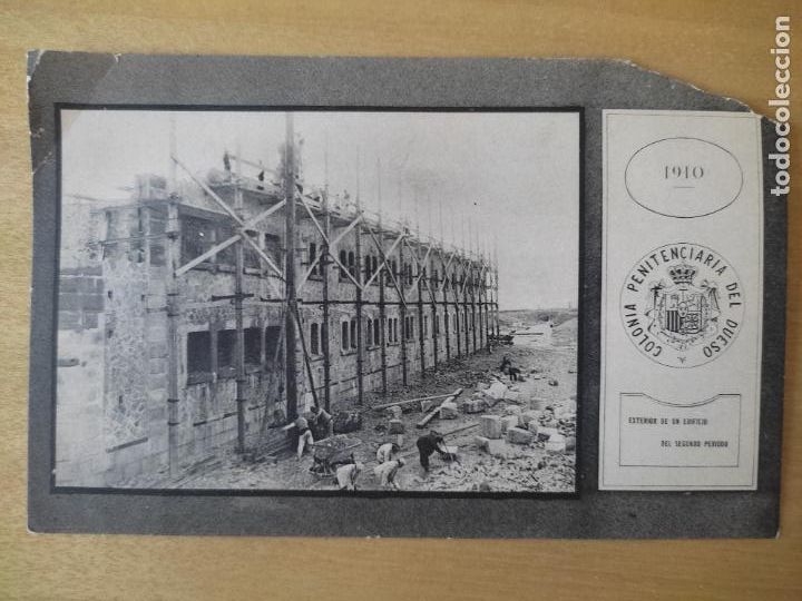 Postais: DUESO 1910 COLONIA PENITENCIARIA CARCEL H M EXTERIOR EDIFICIO SEGUNDO PERIODO SC PERDIDA PAPEL