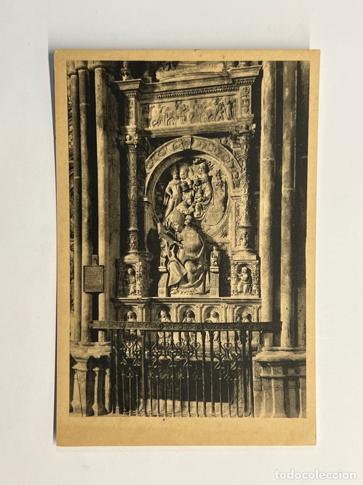 Postales: AVILA. Postal Catedral. Sepulcro de Alonso de Madrigal. El Tostado Obra de Vasco de la Zarza