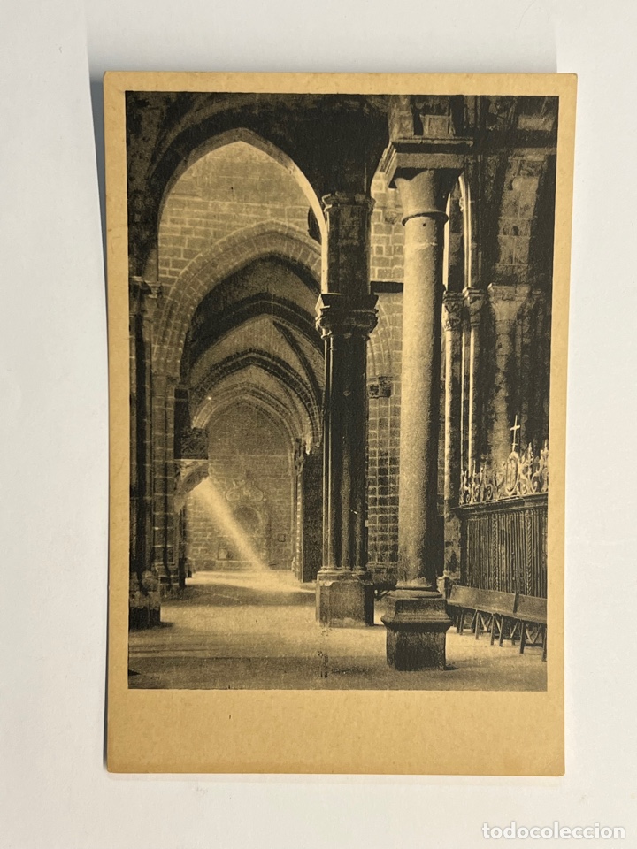 Postales: AVILA Postal antigua. Catedral Interior .., Sin identificar editor (h.1930?) S/C