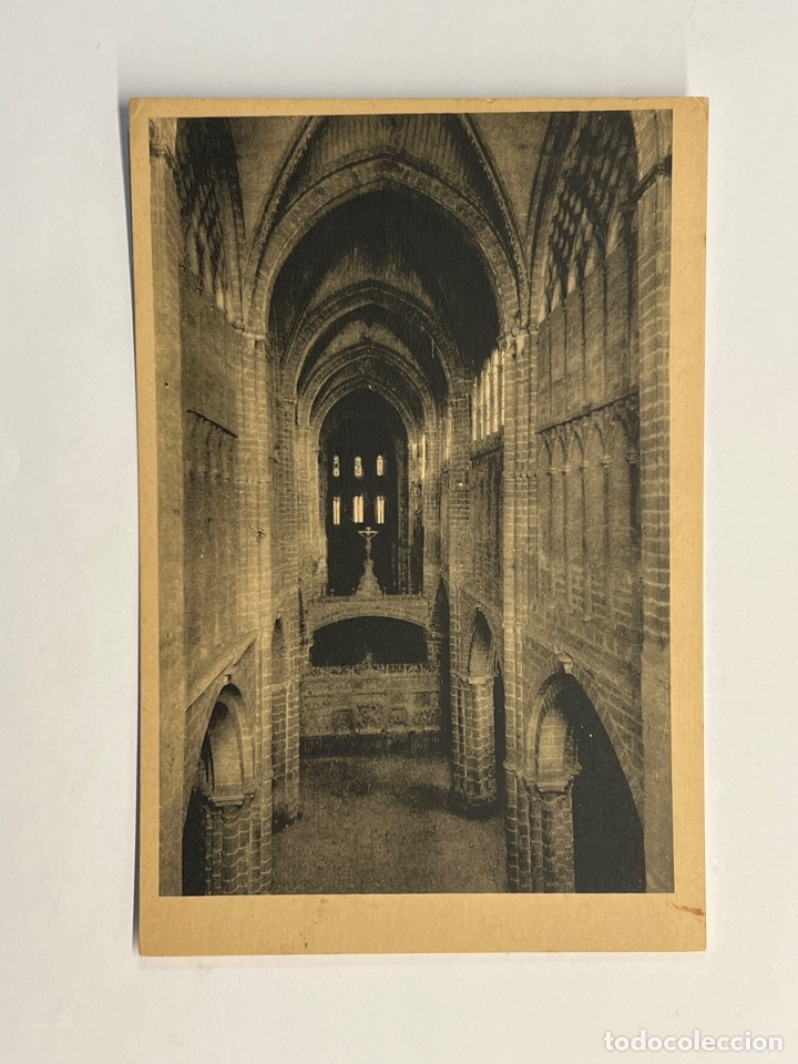 Postales: AVILA Postal antigua. Catedral Nave Central. Siglo XII Sin identificar editor (h.1930?) S/C