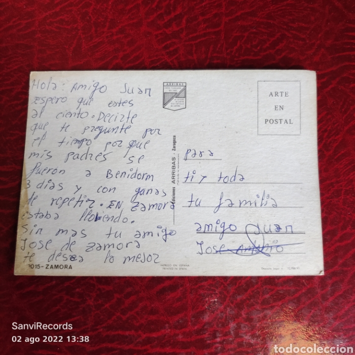 Postales: POSTAL: ZAMORA (CASTILLA Y LE&Oacute;N) - Foto 2