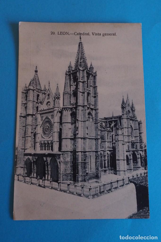Postales: POSTAL DE LE&Oacute;N: CATEDRAL - Foto 1