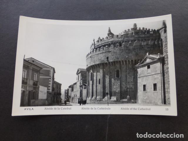 Postales: AVILA ABSIDE DE LA CATEDRAL - Foto 1