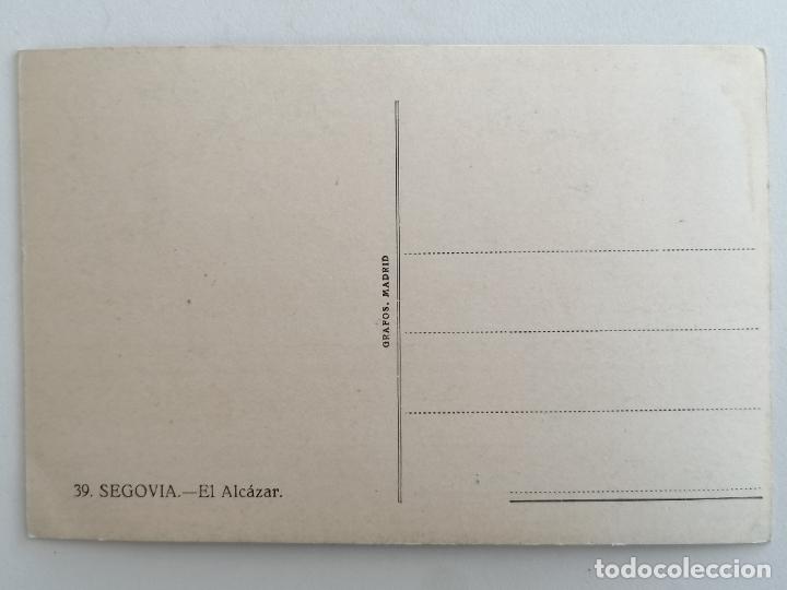 Postales: POSTAL SEGOVIA, EL ALCAZAR - Foto 2