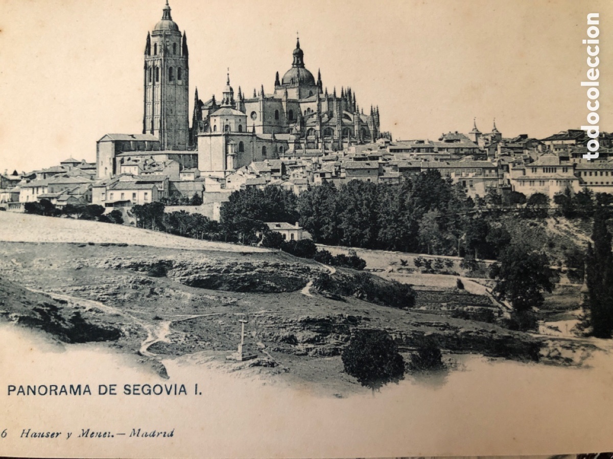 Postales: Dos postales de Segovia. Hauser y Menet - Foto 2