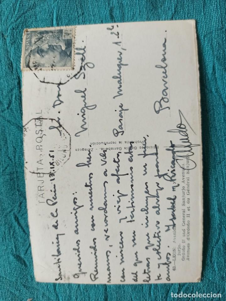 Postales: Original y antigua postal de Le&oacute;n. - Foto 2