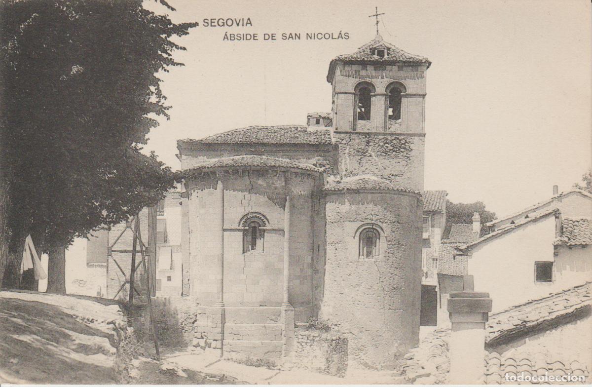 Postales: SEGOVIA . ABSIDE DE SAN NICOLAS - Foto 1