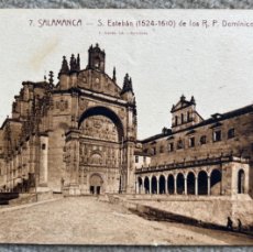 Postales: SALAMANCA N° 7 - S. ESTEBÁN (1524 - 1610) DE LOS R. P. DOMÍNICOS - L. ROISIN FOT. Lote 366127066
