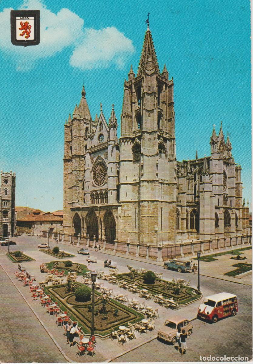 Postales: (21) LEON. CATEDRAL.