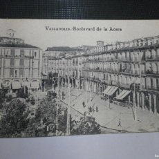 Postales: A ANTIGUA POSTAL GRAFOS VALLADOLID BOULEVARD DE LA ACERA