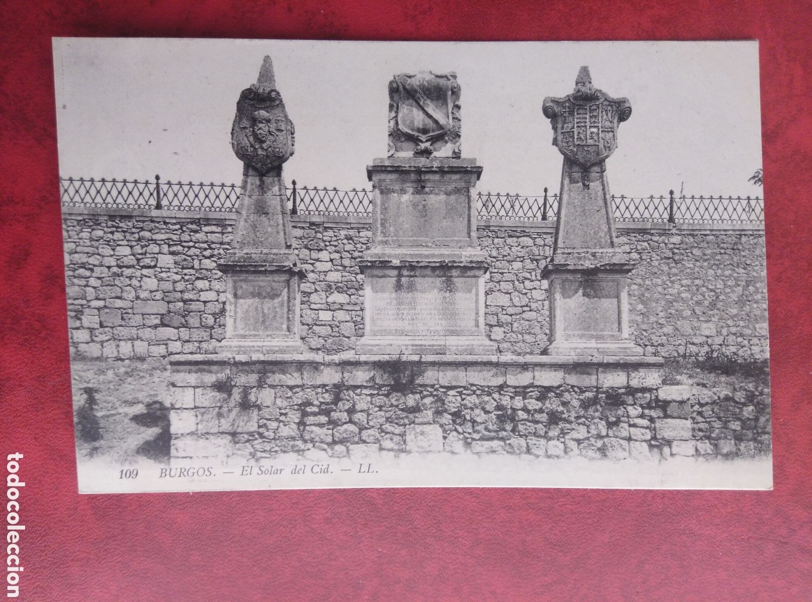 Postales: BURGOS, EL SOLAR DEL CID. - Foto 1