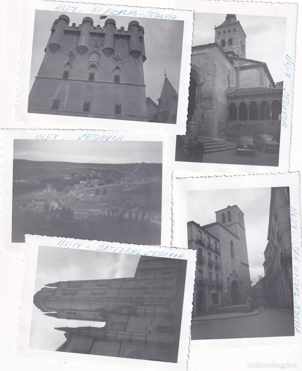 Cartoline: Lote de 5 fotograf&iacute;as 11,50 x 8 cm A&ntilde;o 1958
