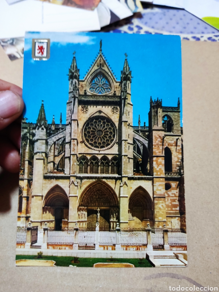 Postales: Postal Le&oacute;n catedral - Foto 1