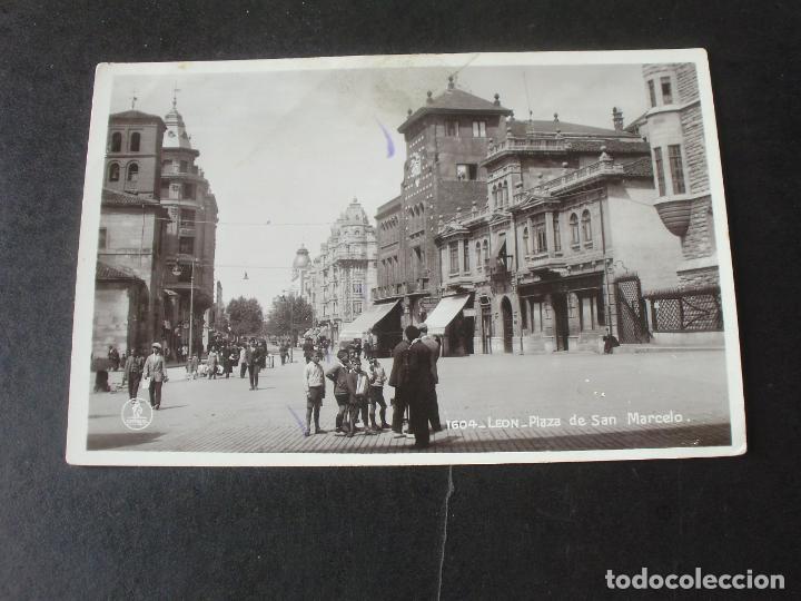 Postales: LEON PLAZA DE SAN MARCELO - Foto 1