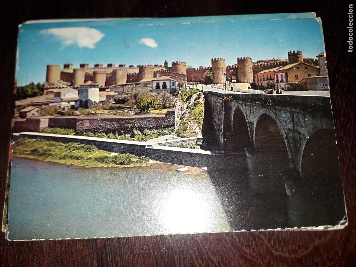 Postales: N&ordm; 6344 POSTAL AVILA RIO ADAJA Y MURALLAS
