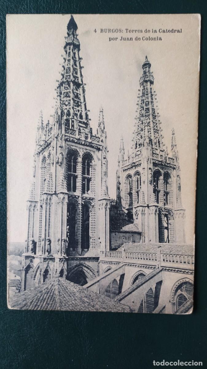 Postales: Burgos. Catedral - Torres - Foto 1