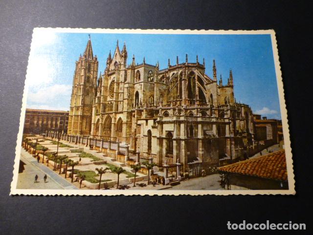 Postales: LEON CATEDRAL ABSIDE - Foto 1