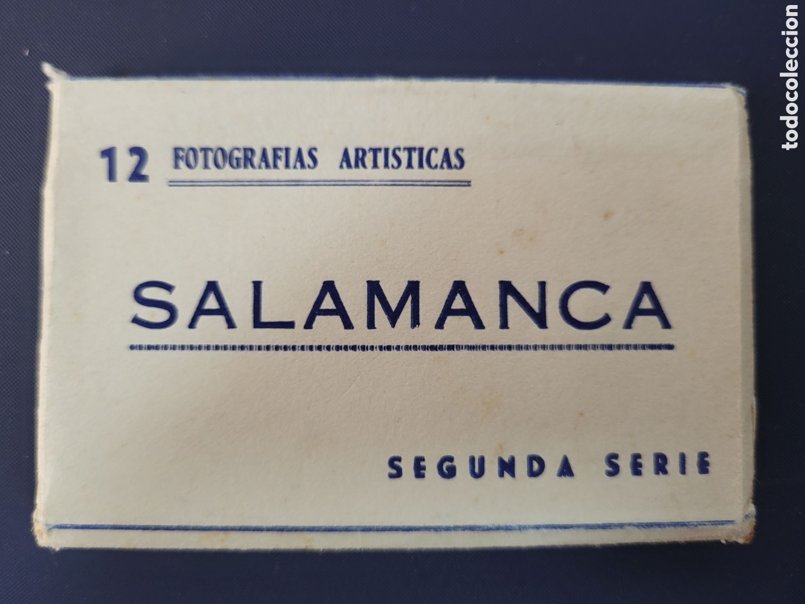 Postais: ESTUCHE 12 FOTOS MINIATURAS RECUERDO SALAMANCA. SEGUNDA SERIE