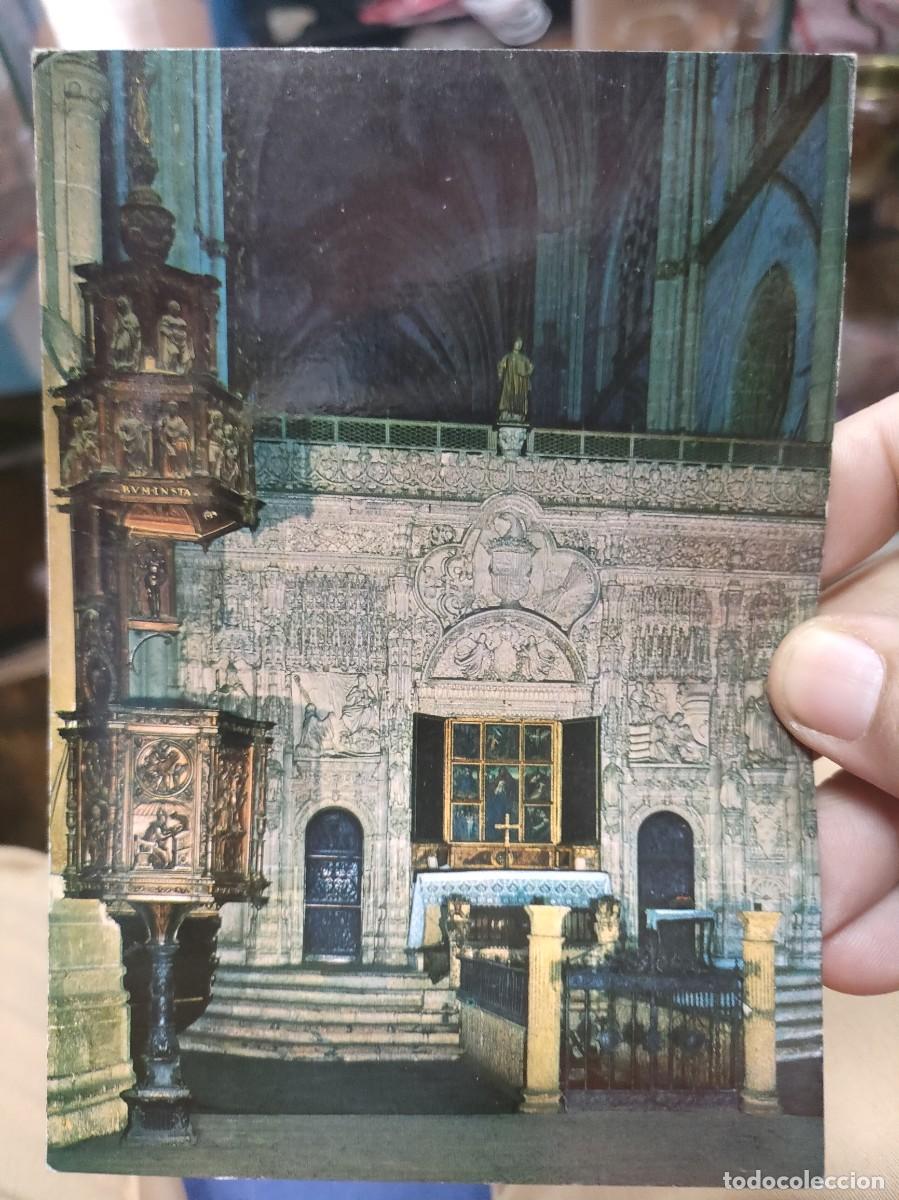 Postales: Postal TRANSCORO Y TRIPTICO FLAMENCO N 2 ARCHIVO SANTA IGLESIA CATEDRAL DE PALENCIA N2 SICILIA S/C