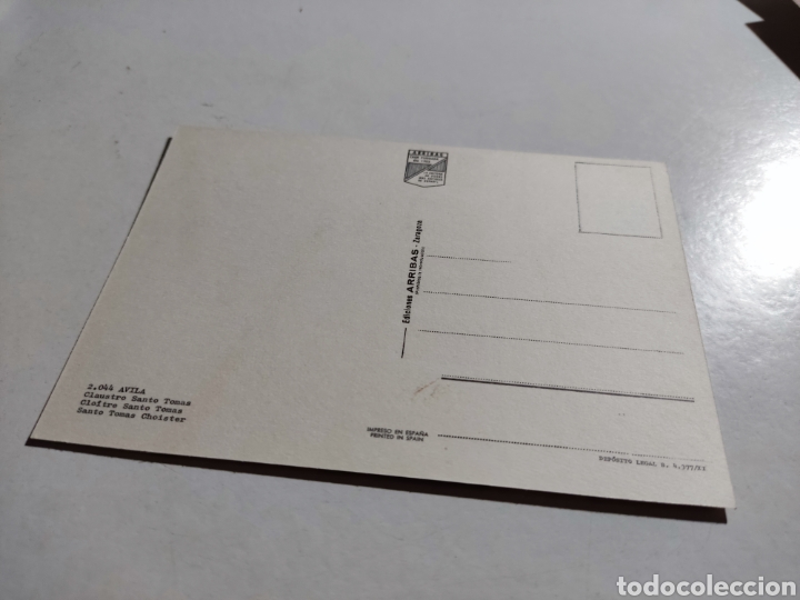 Postales: Postal &Aacute;vila claustro - Foto 2