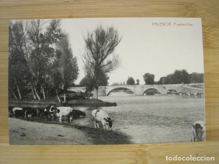 Postkarten: PALENCIA-PUENTECILLAS-THOMAS-POSTAL ANTIGUA-(98.889)