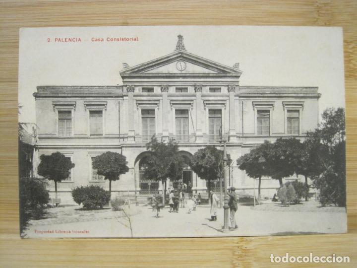 Postkarten: PALENCIA-CASA CONSISTORIAL-POSTAL ANTIGUA-(98.892)