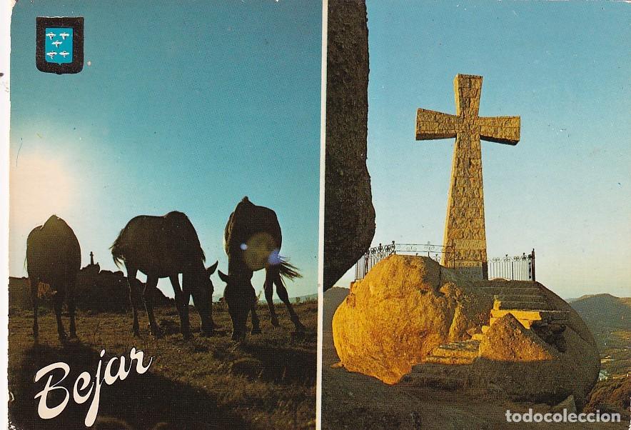 Postales: BEJAR n&ordm; 6 Pe&ntilde;a de la Cruz. Fotograf&iacute;a R. F. GORZO Sin circular.