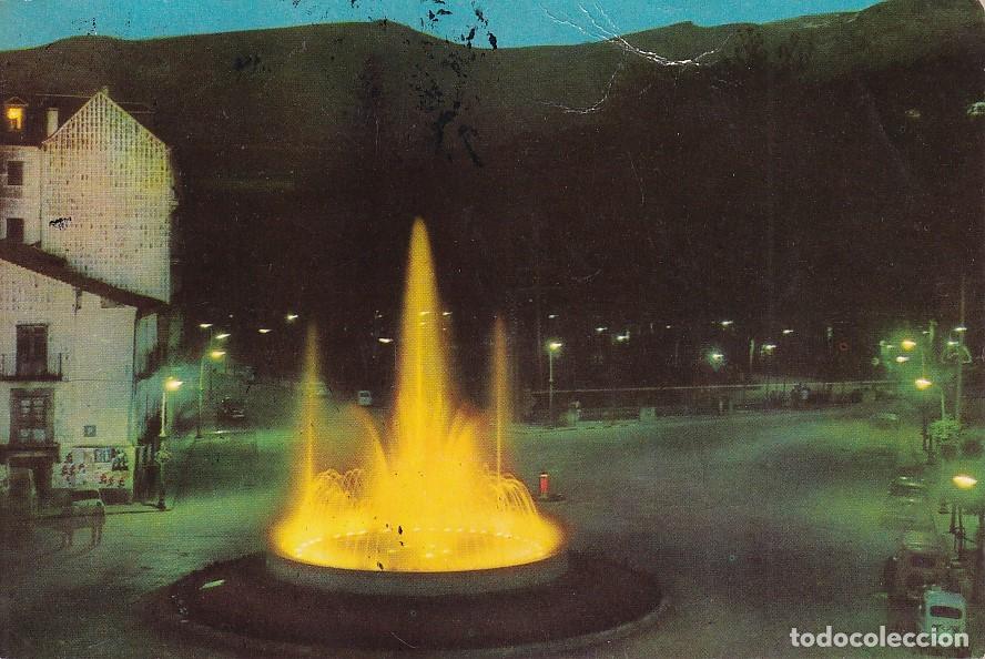 Postales: BEJAR 10 Fuente Luminosa. circulada.