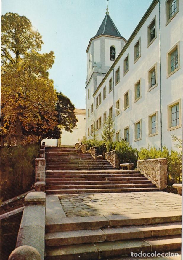 Postales: BEJAR 93 Ermita del Casta&ntilde;ar. Escalinata. Distribuciones STUDIO. Sin circular.