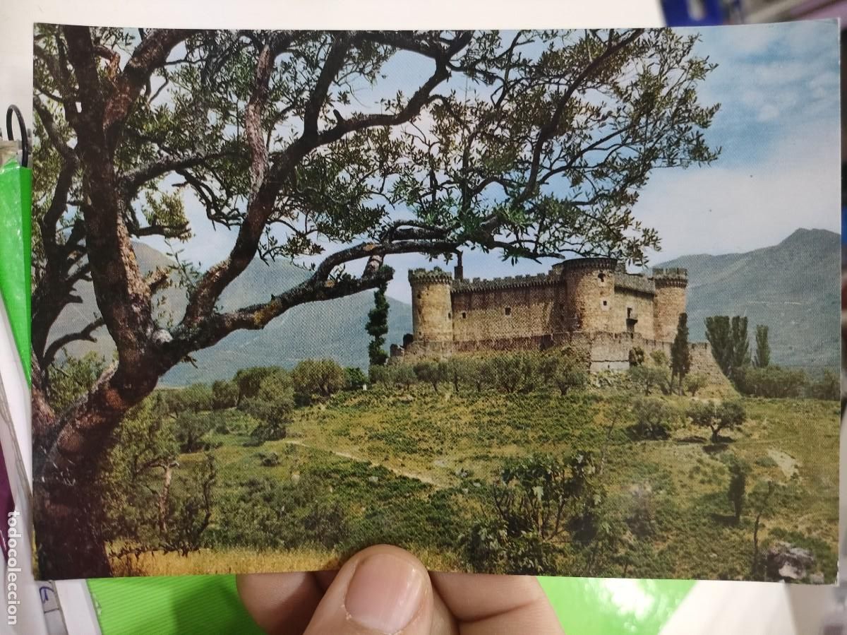 Postales: Postal Castillo de Monbeltran AVILA Castillos de Espa&ntilde;a N 12 VISTABELLA S/C