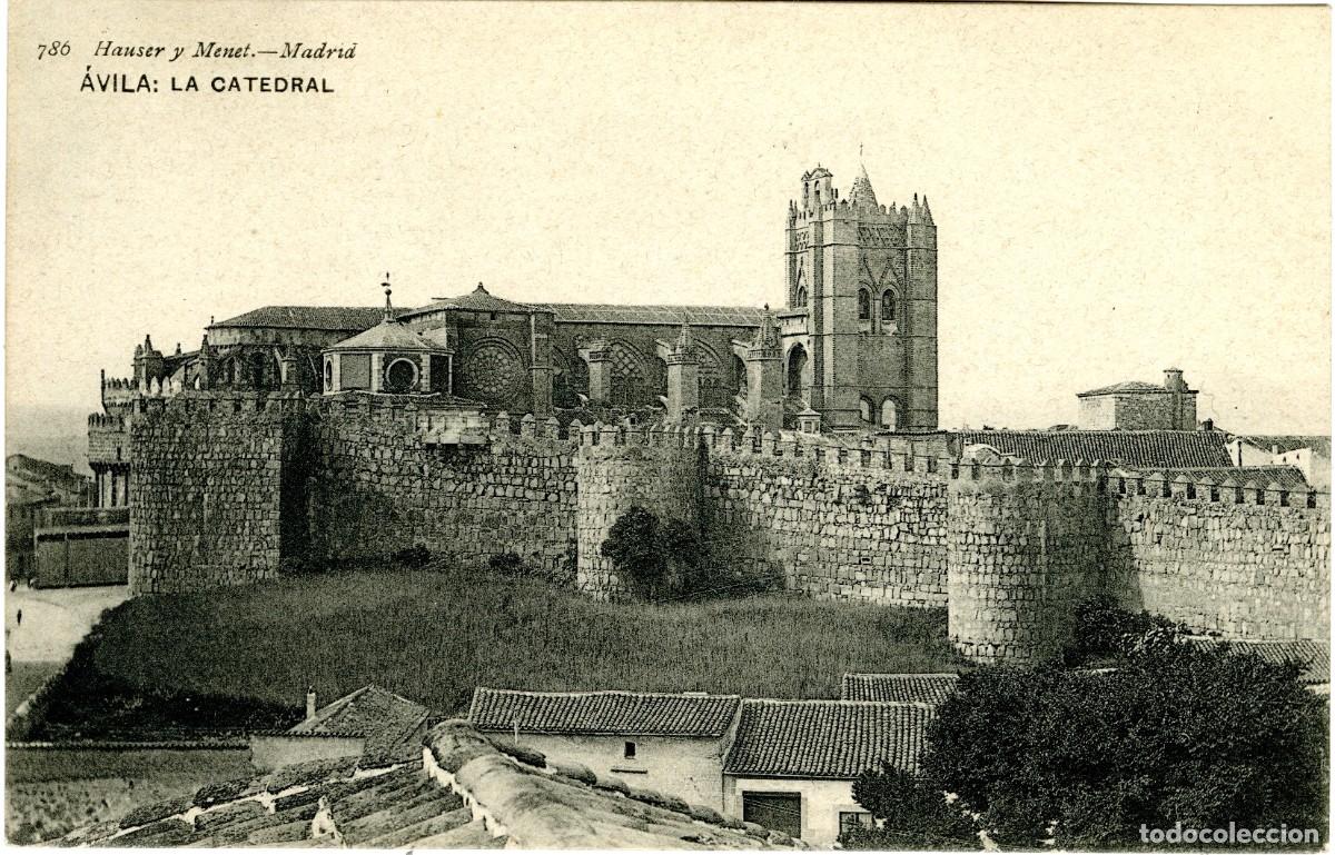 Postales: &Aacute;vila. La catedral - Foto 1