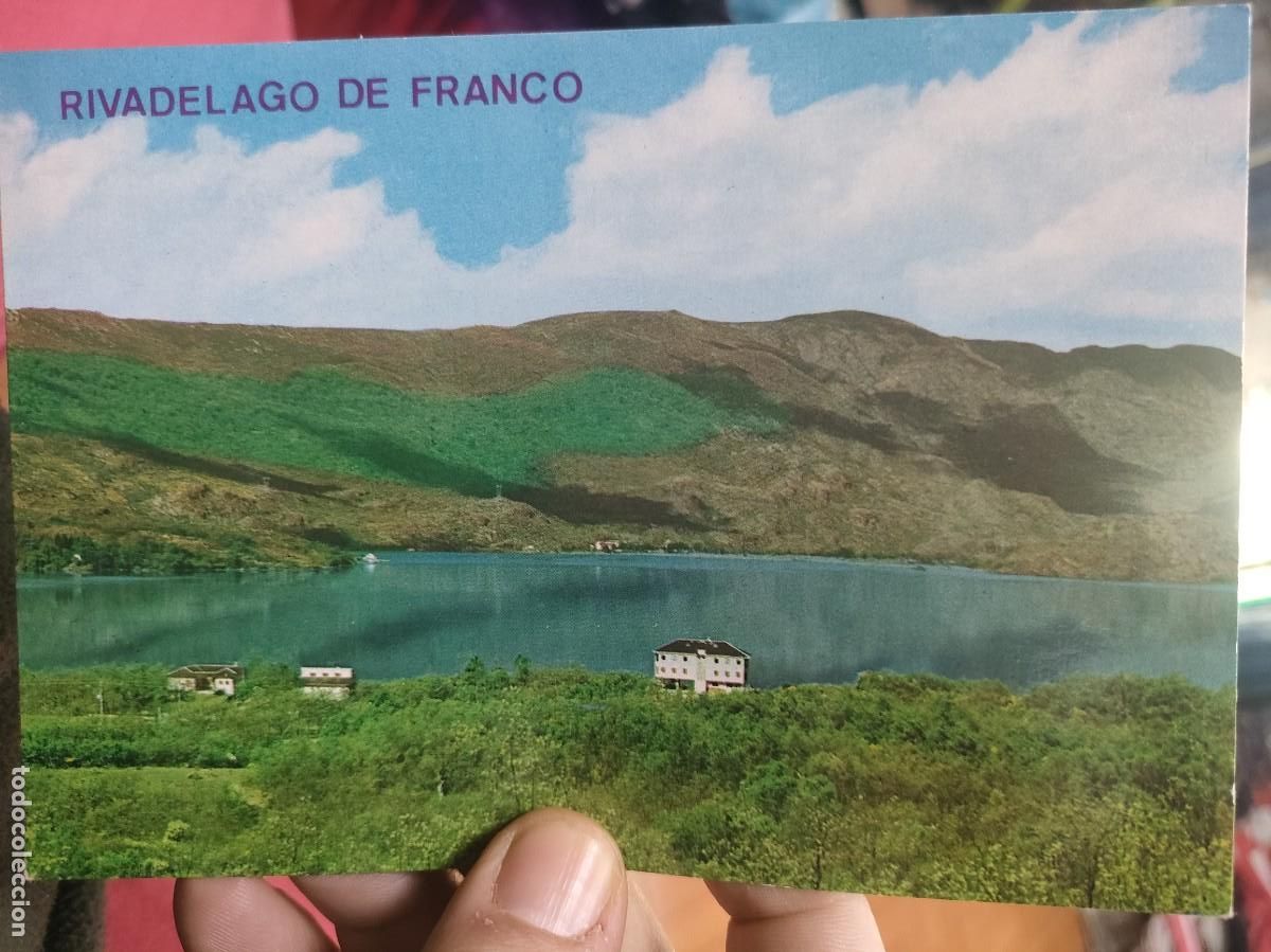Postales: Postal RIBADELAGO DE FRANCO Lago N 971 PARIS S/C