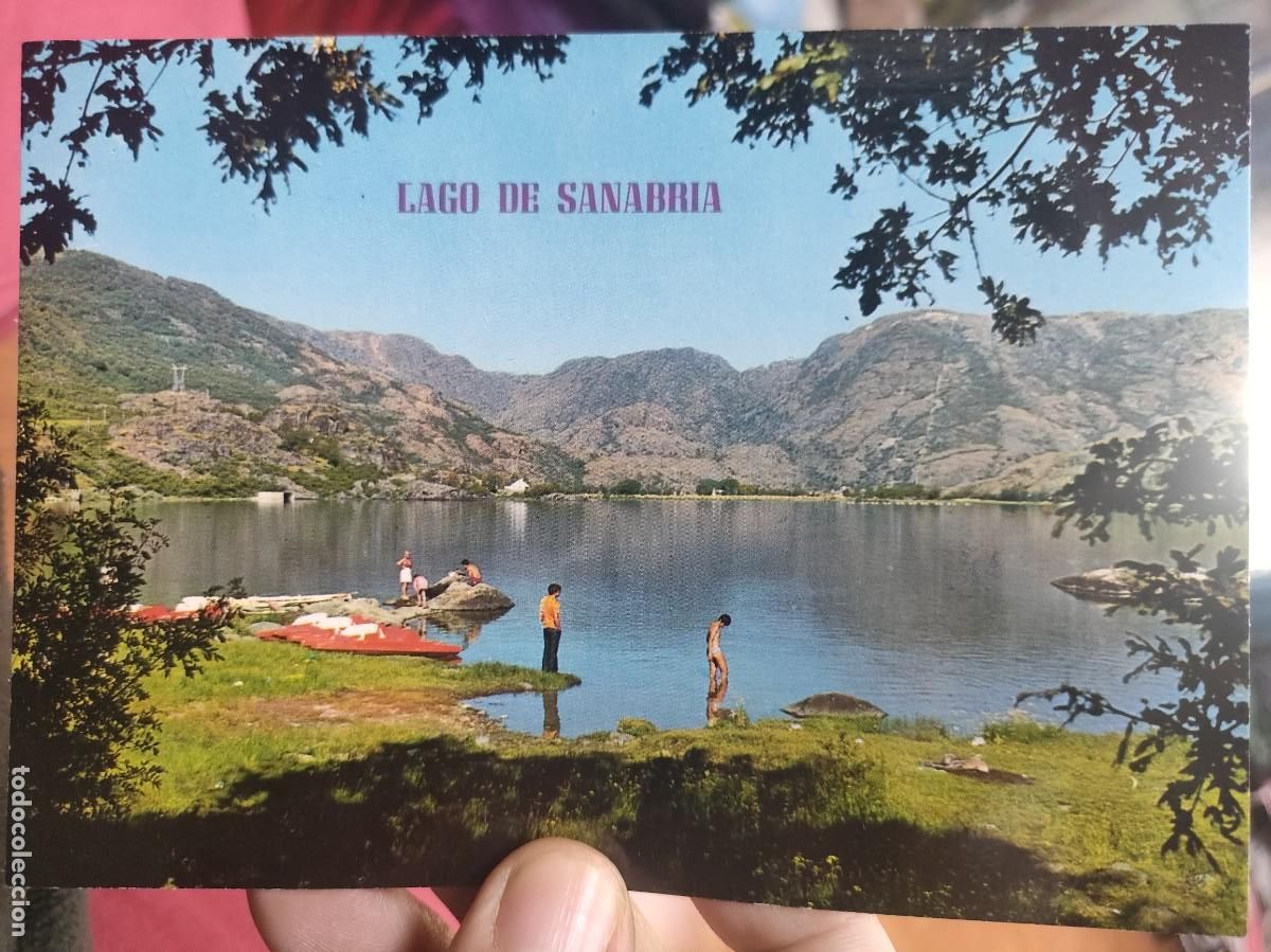Postales: Postal LAGO DE SANABRIA Vista Parcial del Lago N 911 PARIS S/C
