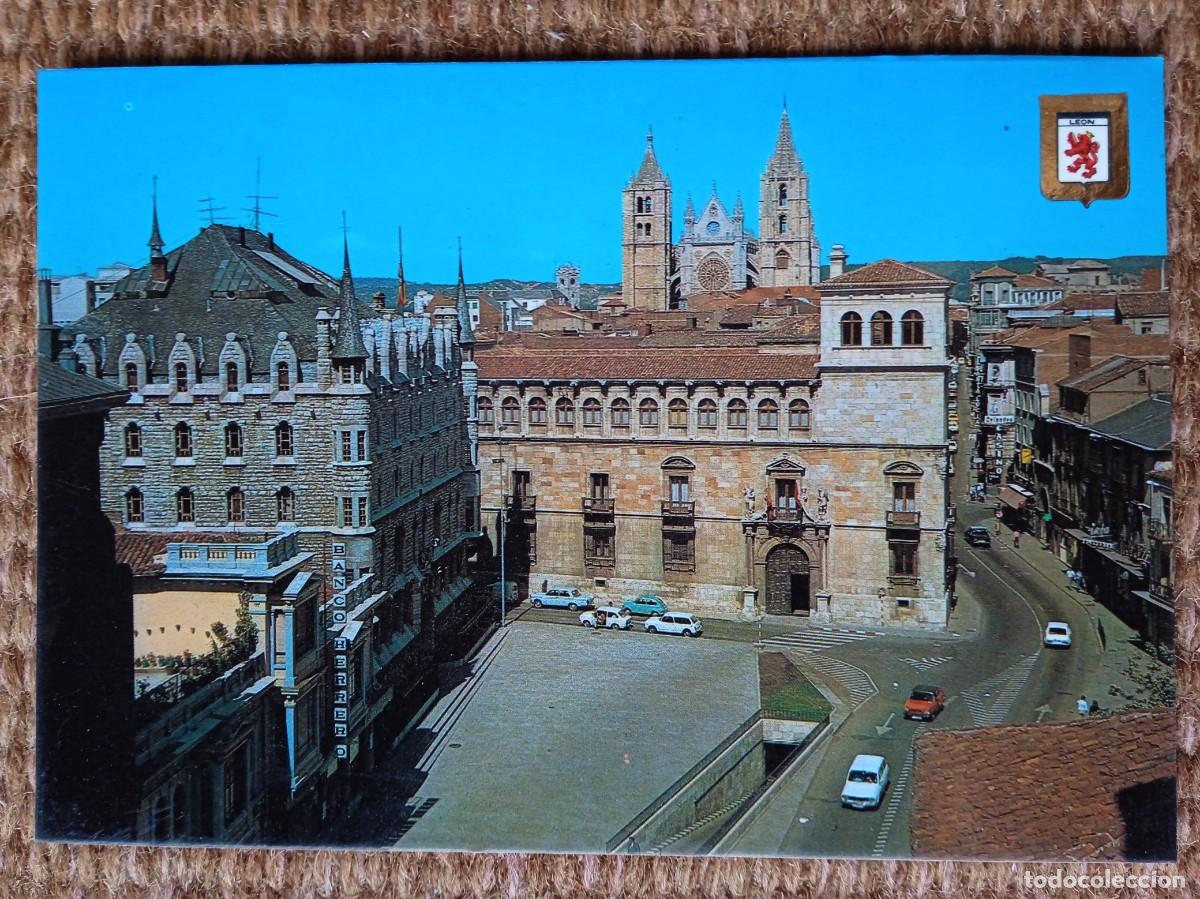 Postales: LEON - PLAZA DE SAN MARCELO