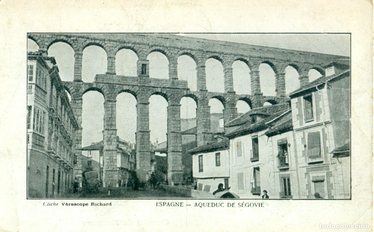 Cartoline: SEGOVIA.ACUEDUCTO. POSTAL FRANCESA. HACIA 1920.