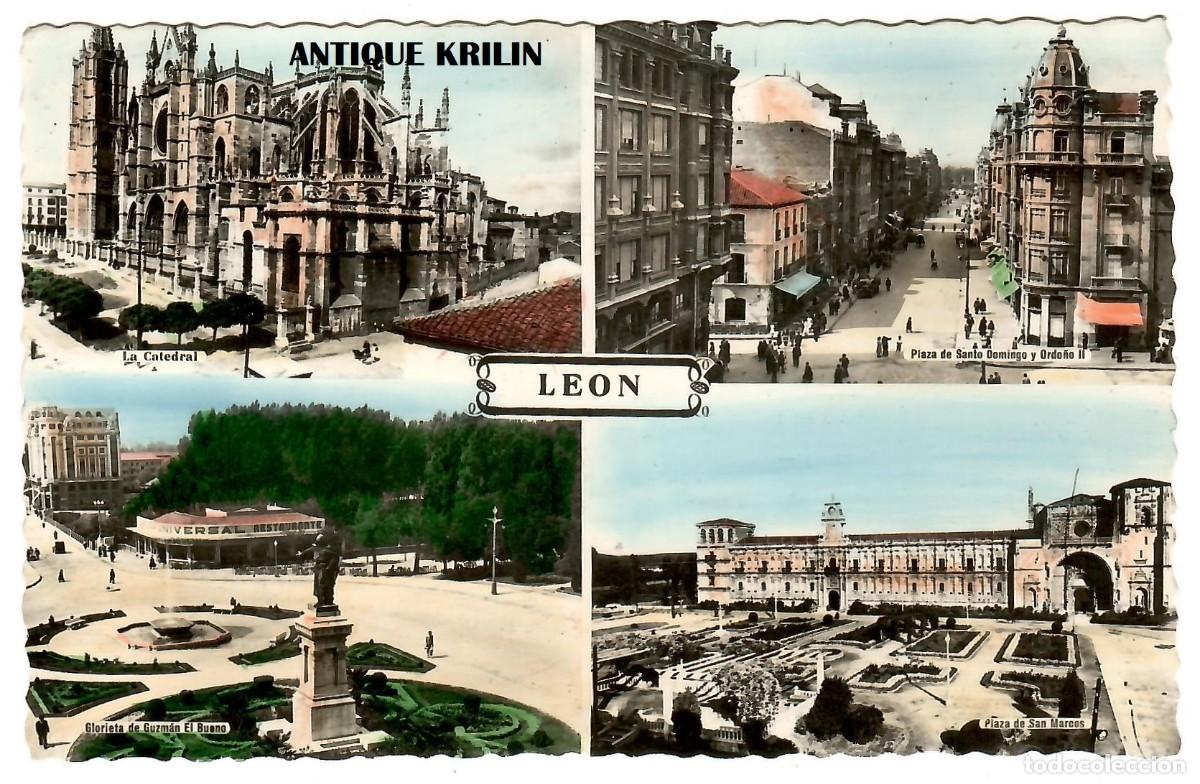 Postales: LEON N&ordm; 197 VARIAS VISTAS / EDICIONES ARRIBAS