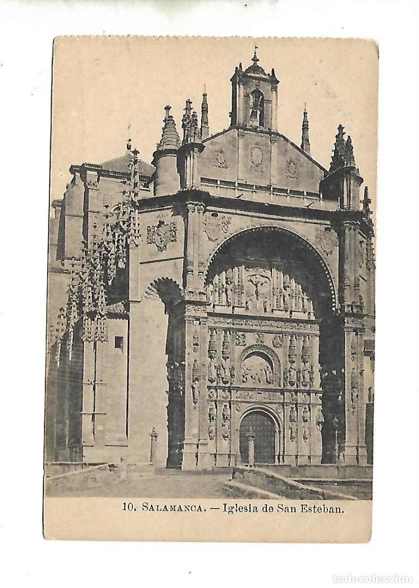 Postais: Postal SALAMANCA-10, IGLESIA DE SAN ESTEBAN