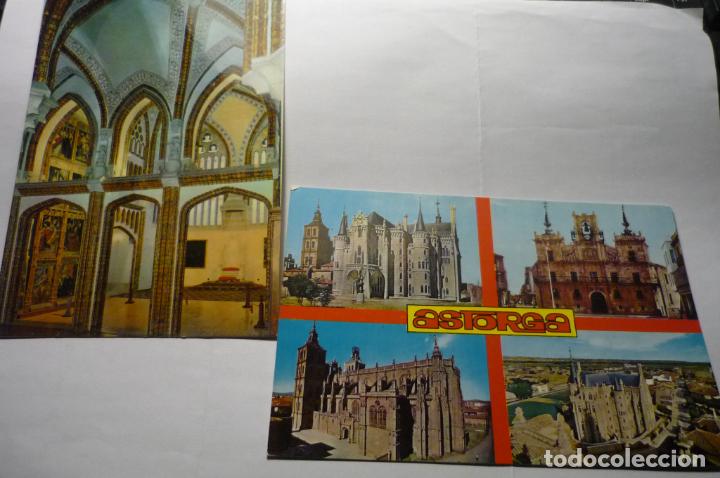 Postales: lote postales astorga - Foto 1