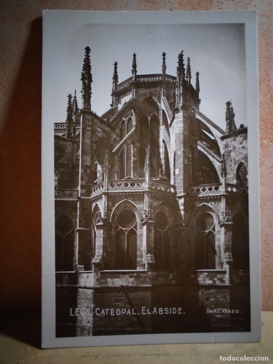 Cartoline: LEON.POSTAL S/C.EDIC.IMP.CASADO.PUBLICIDAD REVERSO ROTARY CLUB,1934.RARA.