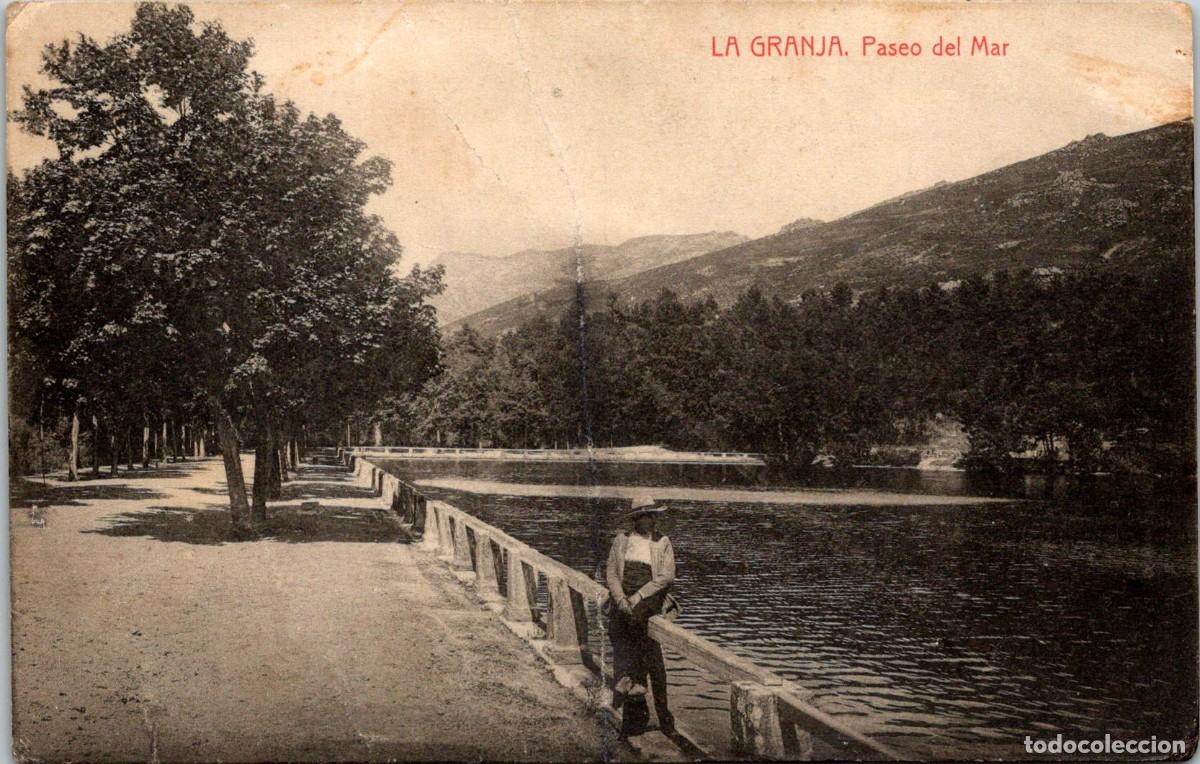 Cartoline: La Granja - Paseo del Mar - Fototipia Thomas no 1020 - 140x89mm