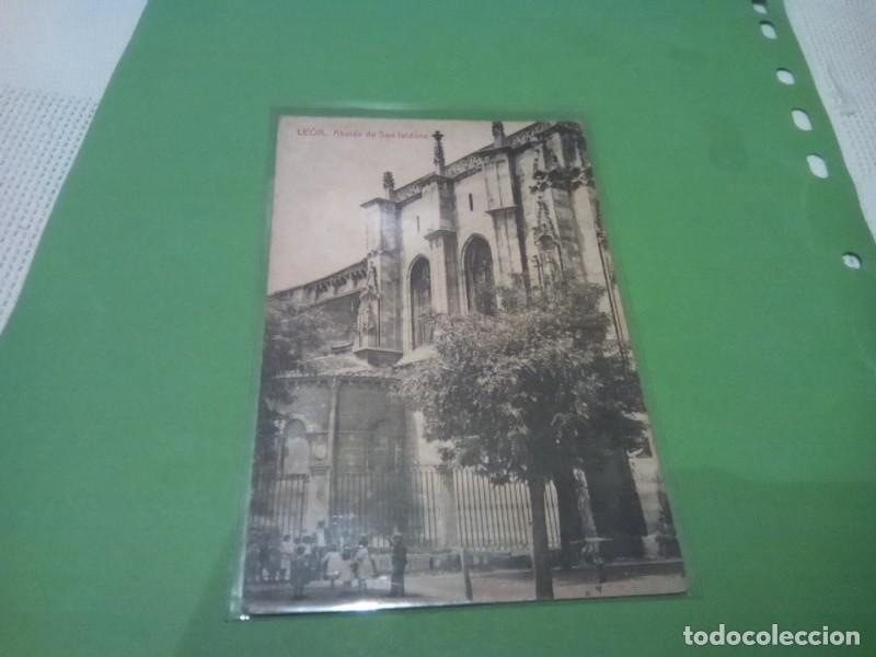 Postales: LEON, POSTAL ANTIGUA , BLANCO Y NEGRO - Foto 2