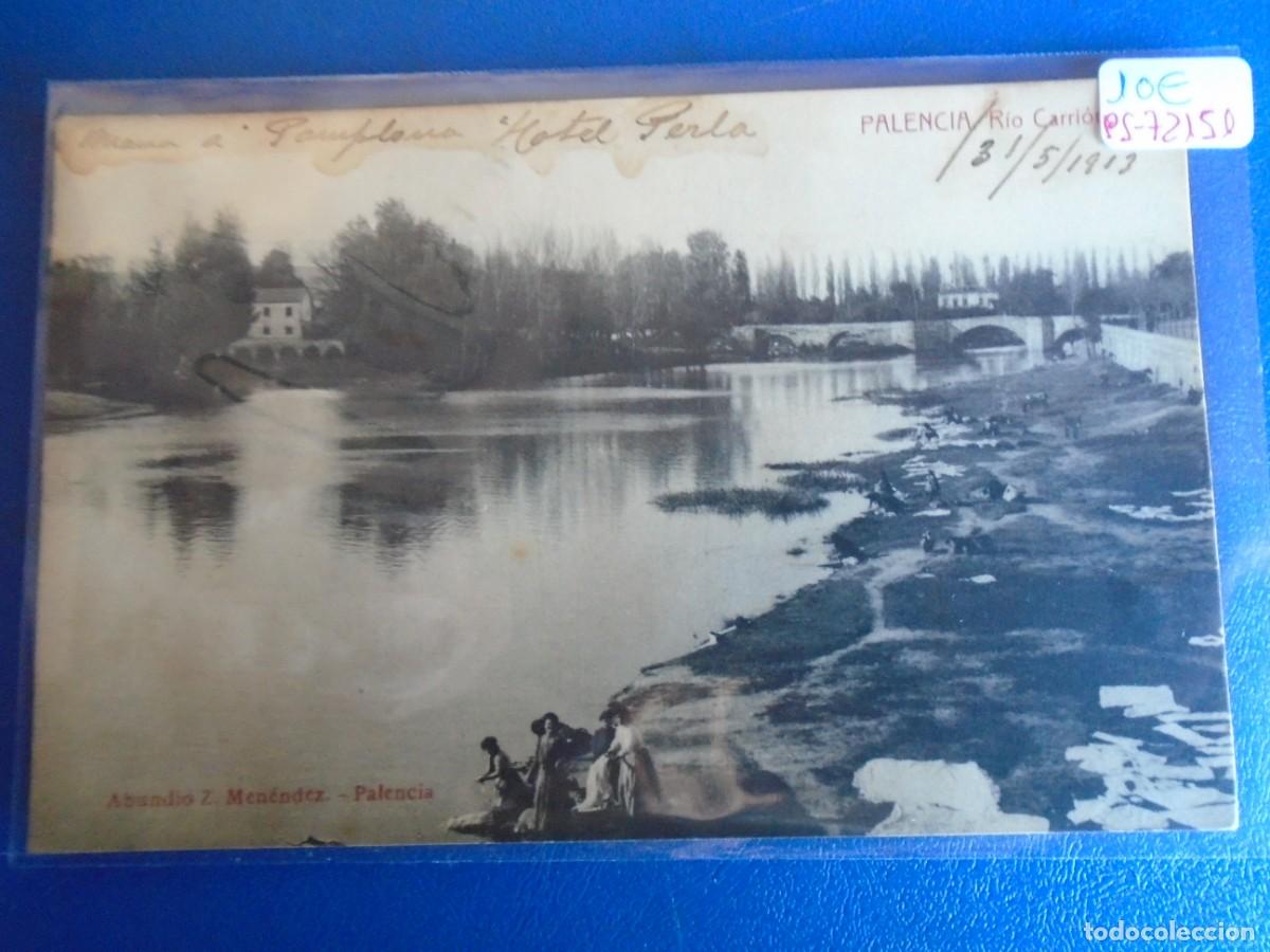 Cartoline: (PS-72151)POSTAL DE PALENCIA-RIO CARDONER.LAVANDERAS.ABUNDIO Z.MENDEZ