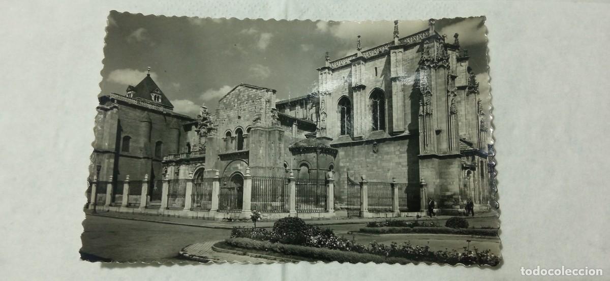 Postales: POSTAL LEON BASILICA DE SAN ISIDORO FACHADA PRINCIPAL EDICIONES M. ARRIBAS